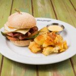 Burger with hash