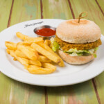 Kids vege burger